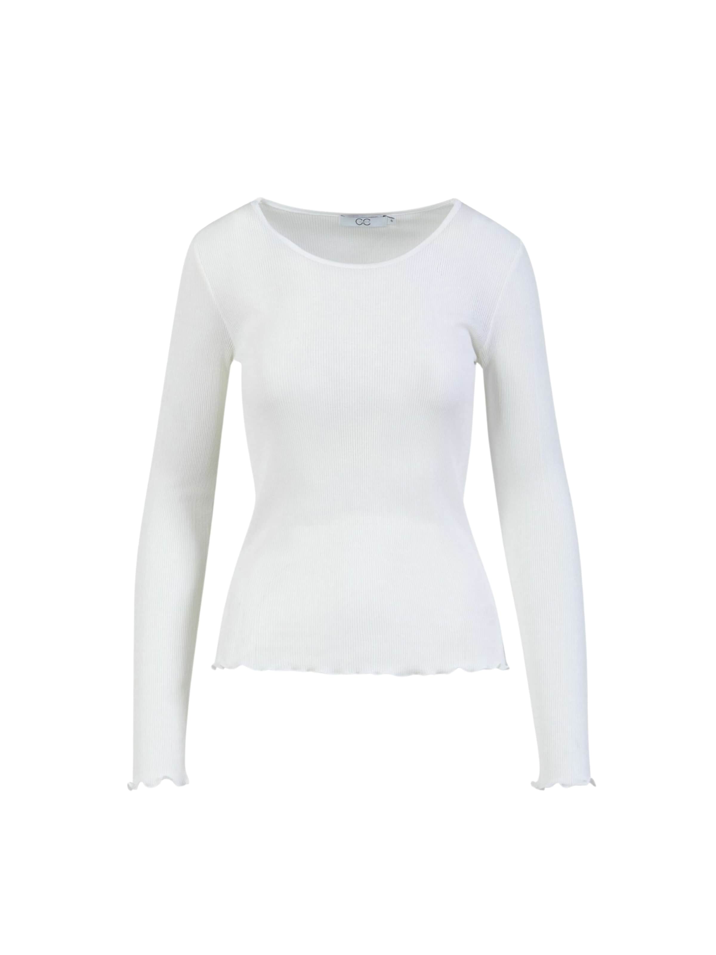 Coster Copenhagen Tričko ' POPPY ' – bílá: přední strana