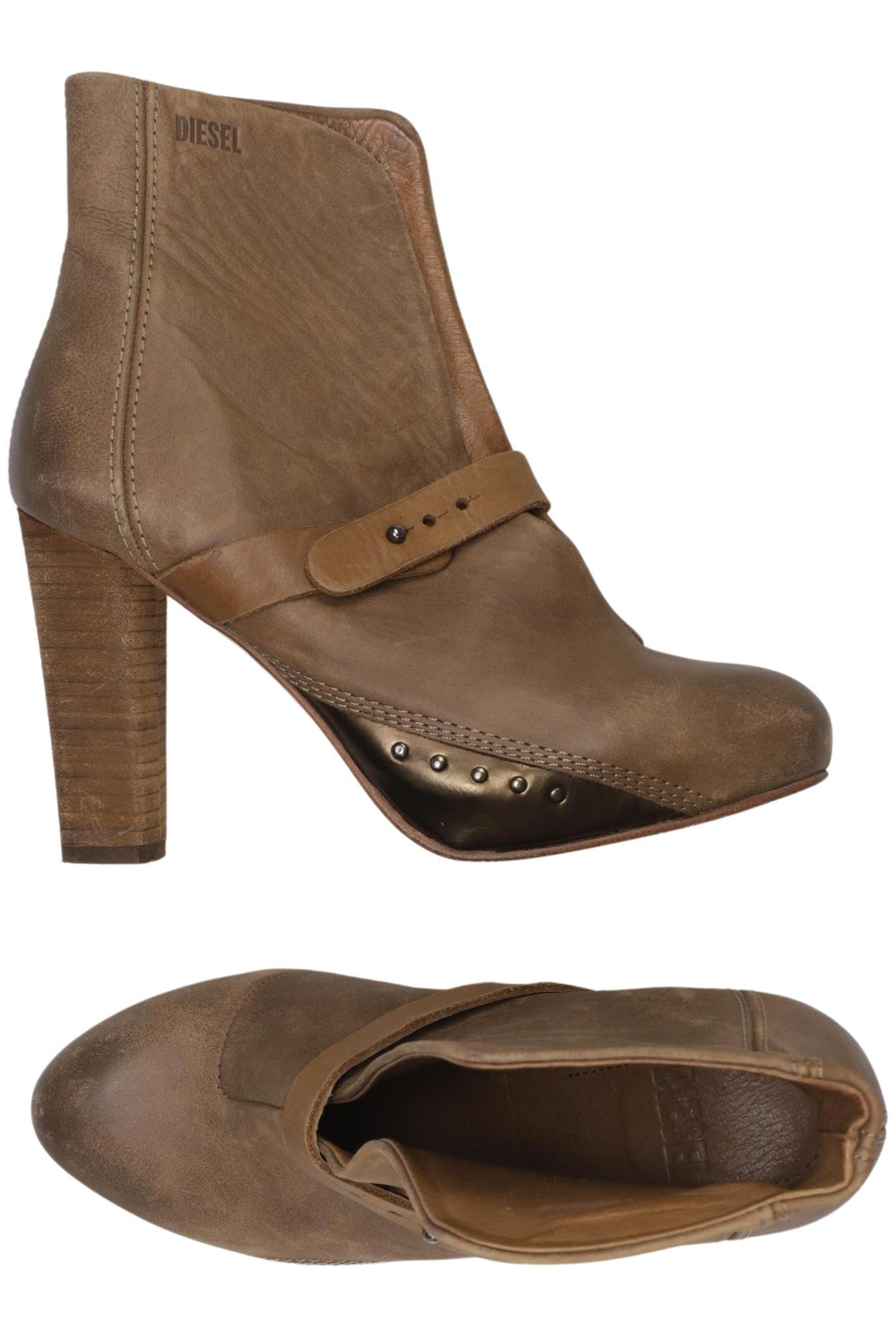 DIESEL Dress Boots in 38 in Brown: front