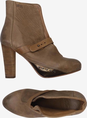 DIESEL Dress Boots in 38 in Brown: front