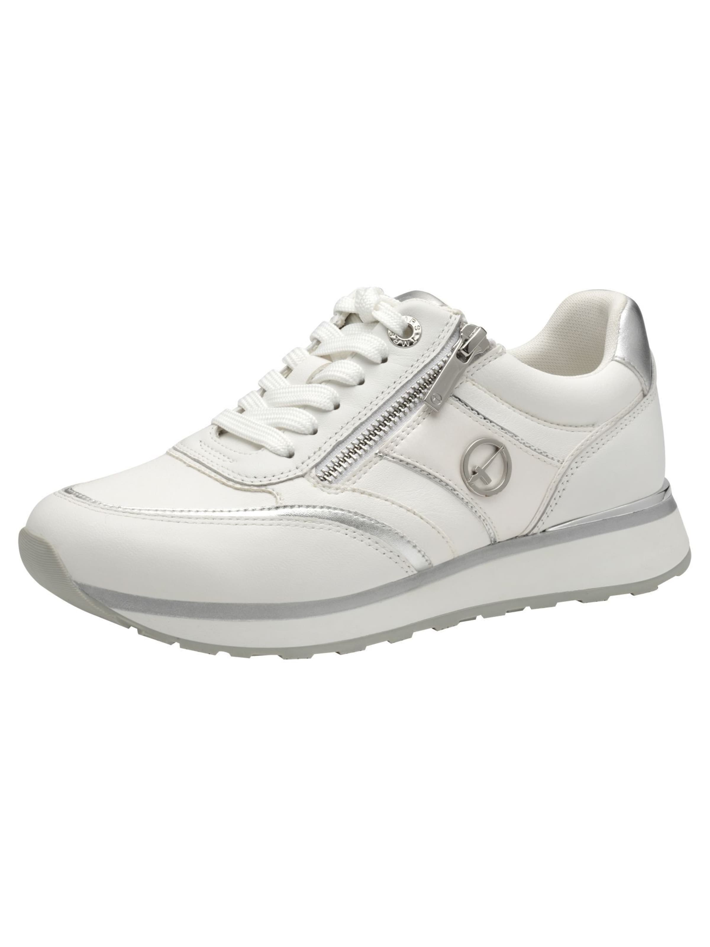 Sneaker bassa di Tamaris in bianco: frontale