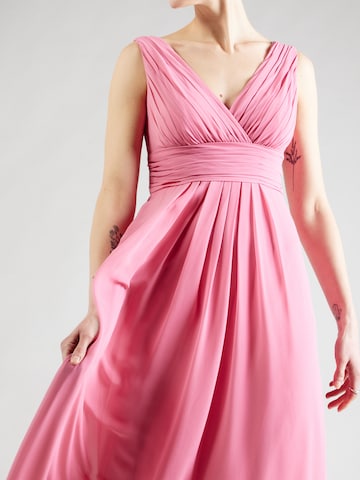 STAR NIGHT Βραδινό φόρεμα σε ροζ