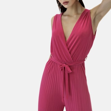 Elara Jumpsuit i pink