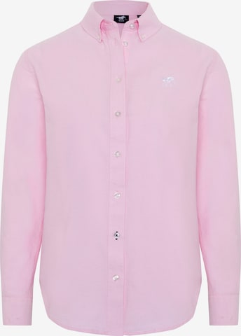 Polo Sylt Blouse in Pink: front