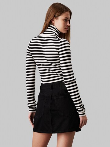 Calvin Klein Jeans Pullover in Schwarz