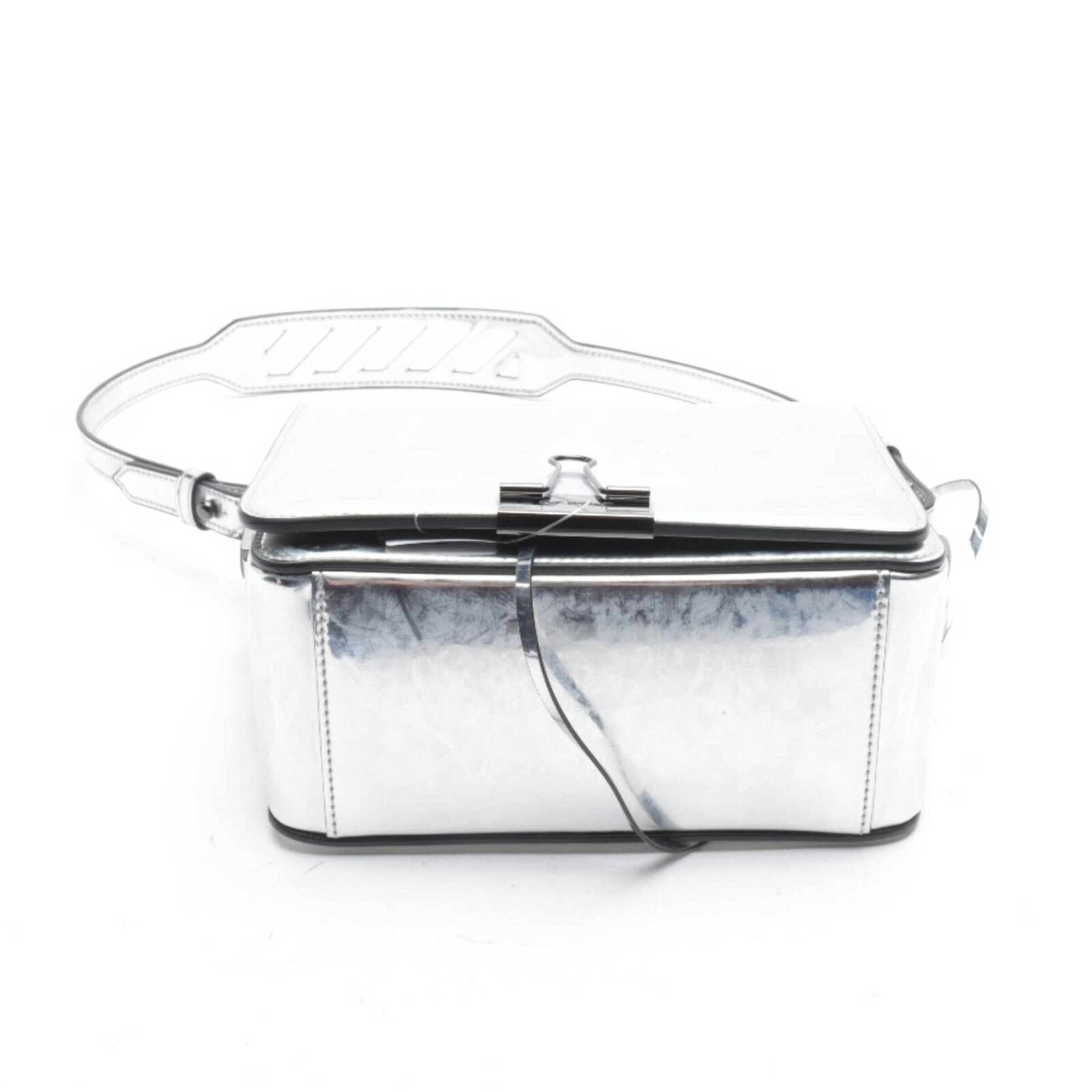 Off-White Schultertasche / Umhängetasche One Size in Silber