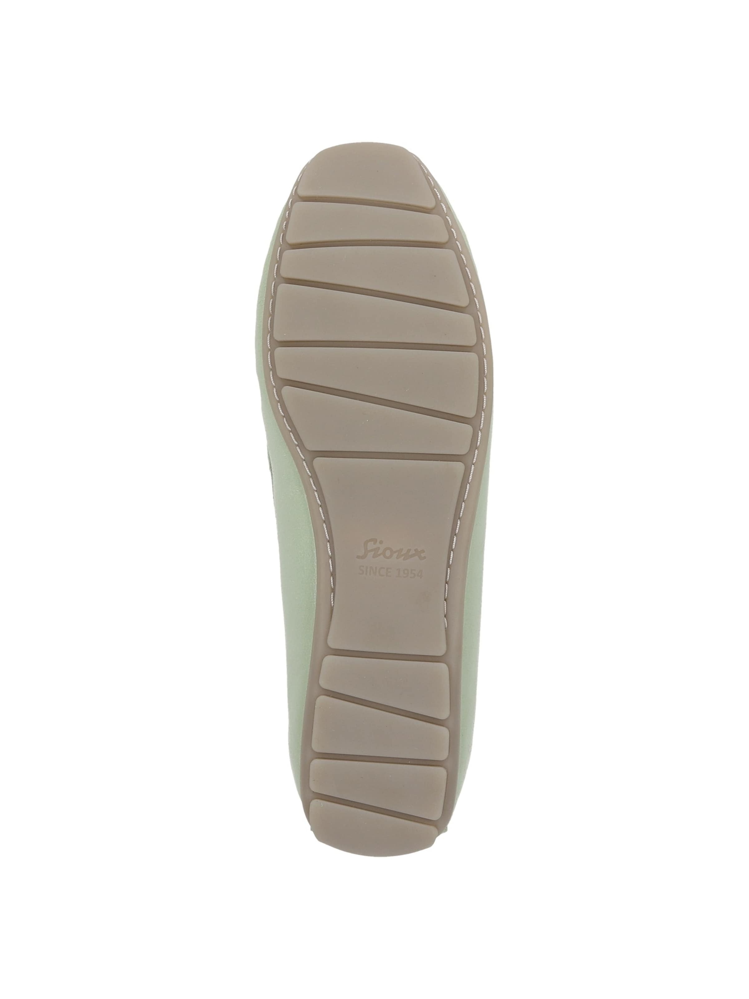 SIOUX Classic Flats in Green