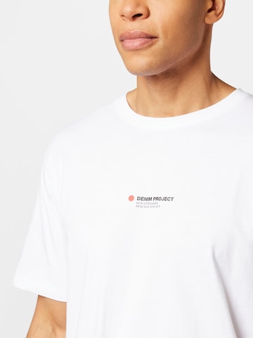 Denim Project Μπλουζάκι 'DOT' σε λευκό