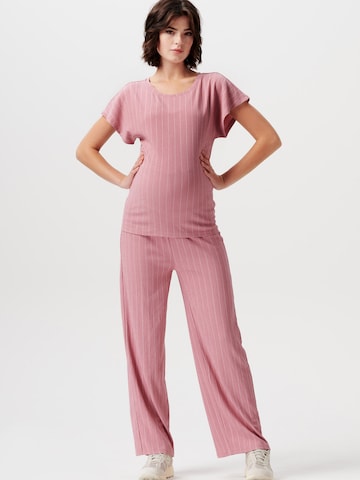 Wide leg Pantaloni 'Fraser' di Supermom in rosa: frontale