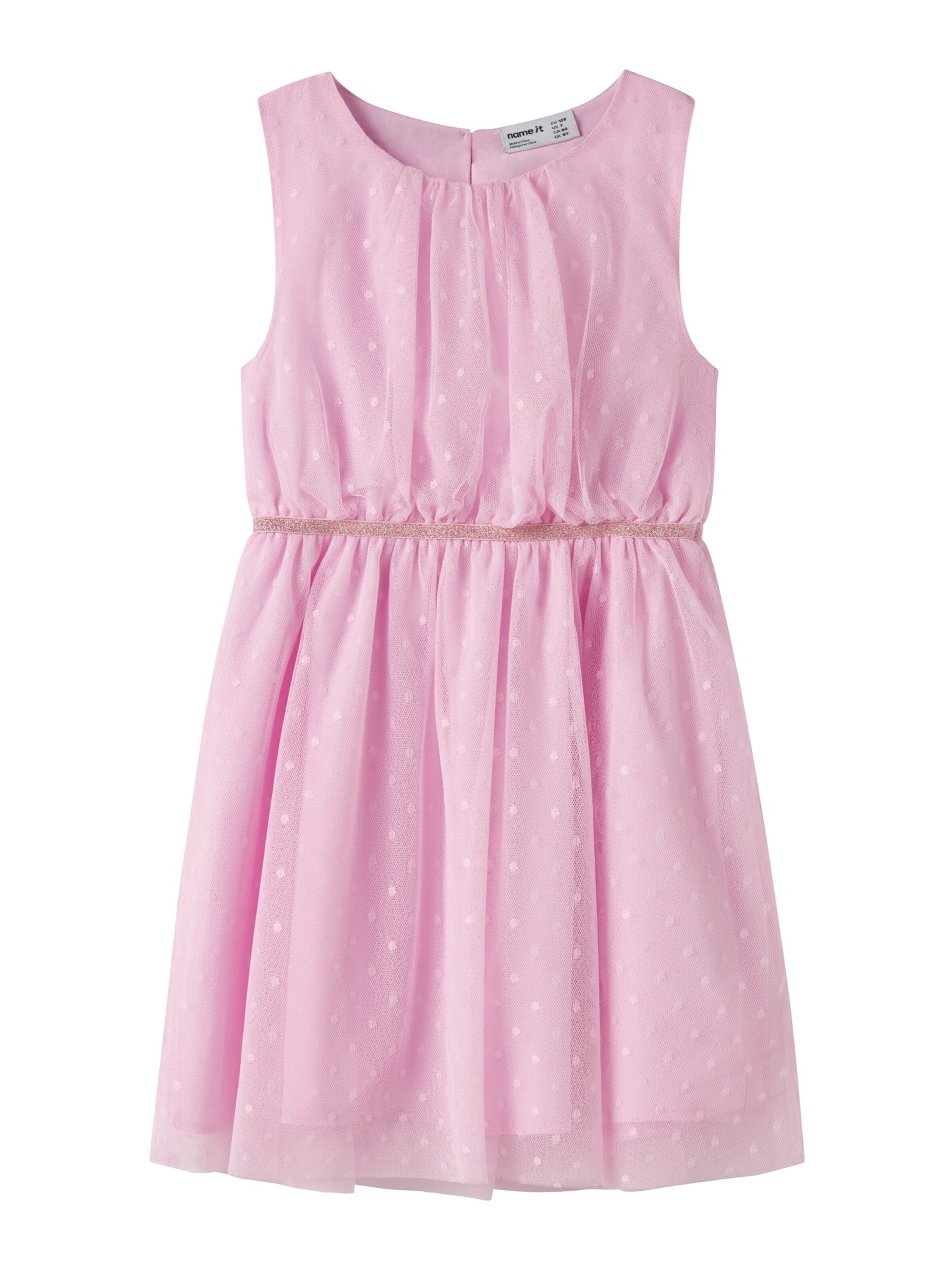 NAME IT Платье 'NKFVABOSS' в Ярко-розовый: спереди