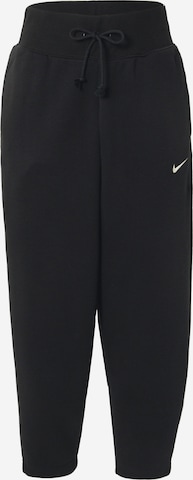 Nike Sportswear Tapered Pants 'PHNX FLC' in Black: front