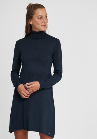 Robes en maille 'Winala' Oxmo en bleu : devant