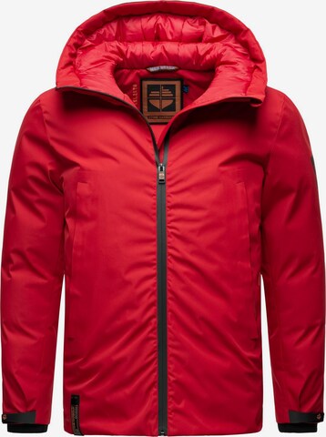 STONE HARBOUR Jacke in Rot: predná strana