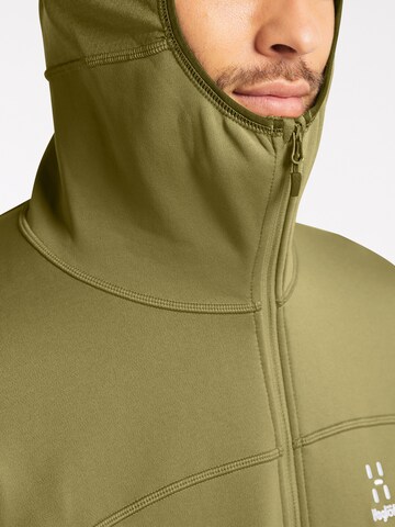 Haglöfs Athletic Fleece Jacket 'Betula' in Green