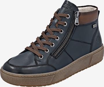 REMONTE High-Top Sneakers in Blue: front