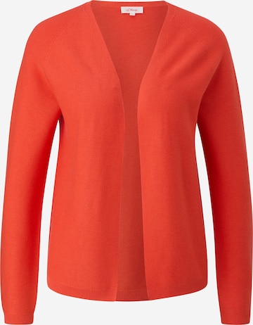 Cardigan s.Oliver en orange : devant