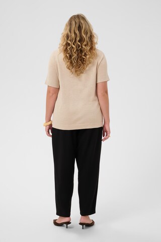 KAFFE CURVE Sweater in Beige
