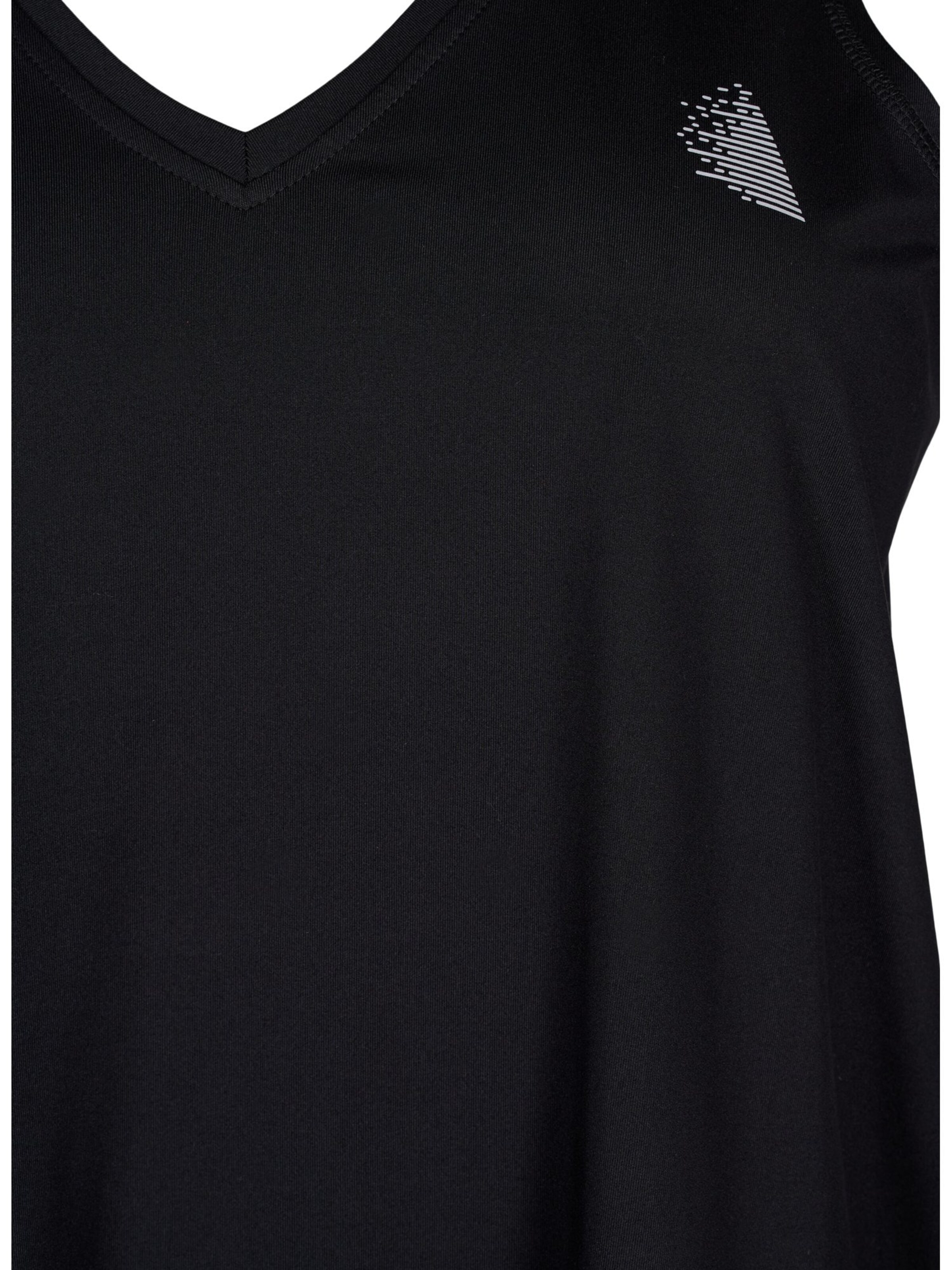 Active by Zizzi - Top deportivo 'ABASIC' en negro