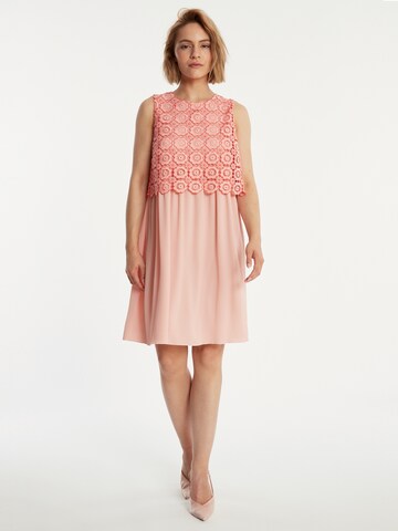 Robe de cocktail 'Zahyla' Ana Alcazar en rose