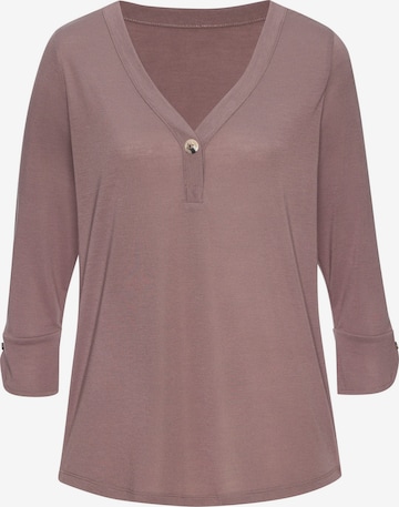 LASCANA - Camisa em roxo: frente