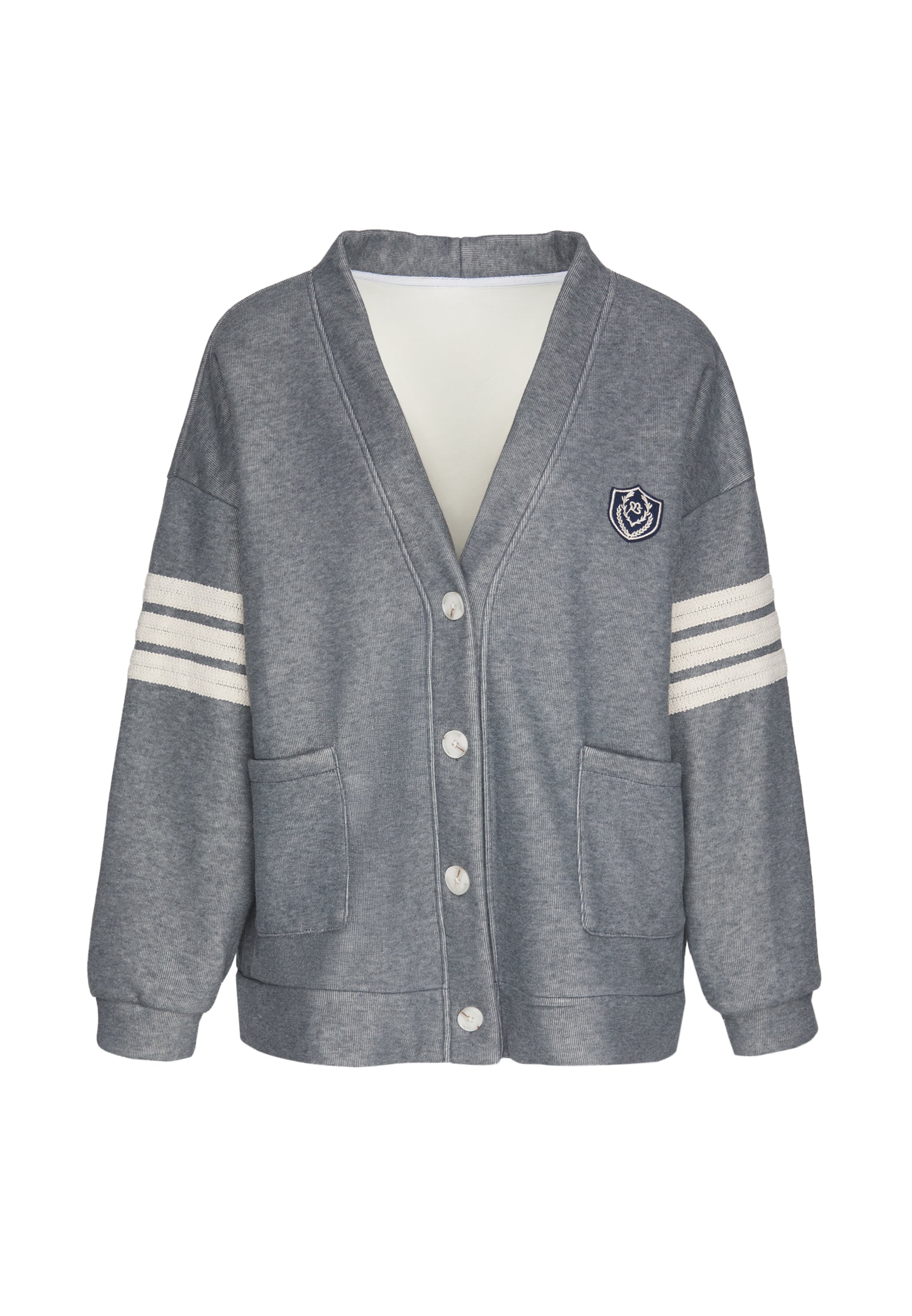 Cardigan MYMO en gris : devant