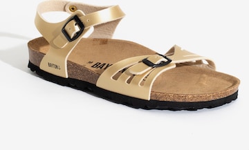 Bayton Sandal 'Eos' i guld