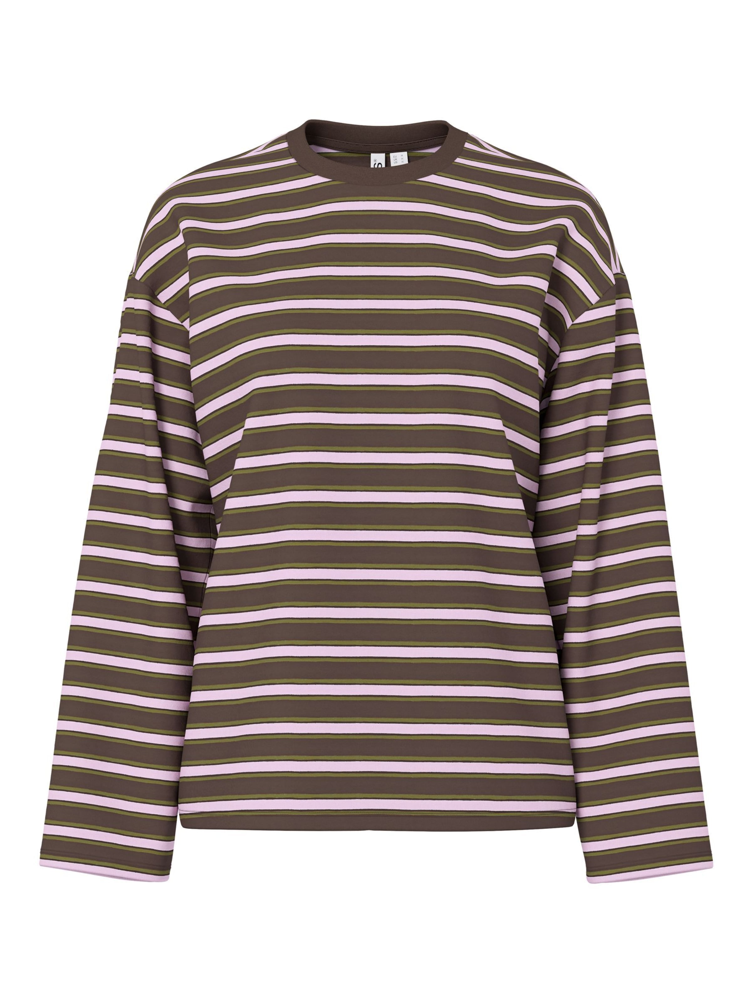 PIECES Shirt 'SADIE' in Brown: front