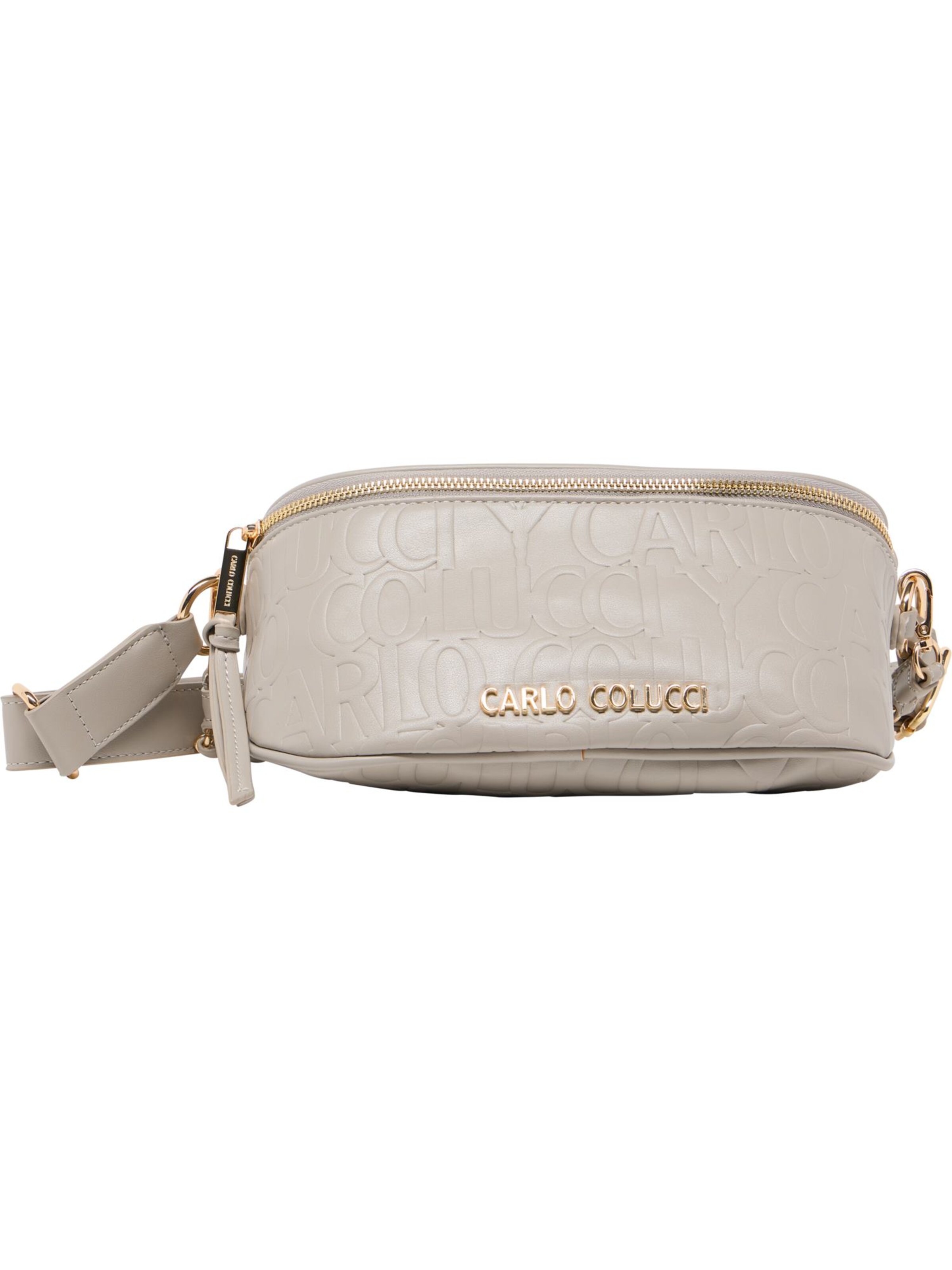 Carlo Colucci Umhängetasche 'Dolcetti' in Grau: Vorderseite