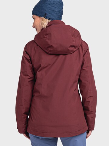 Schöffel Outdoor Jacket in Red