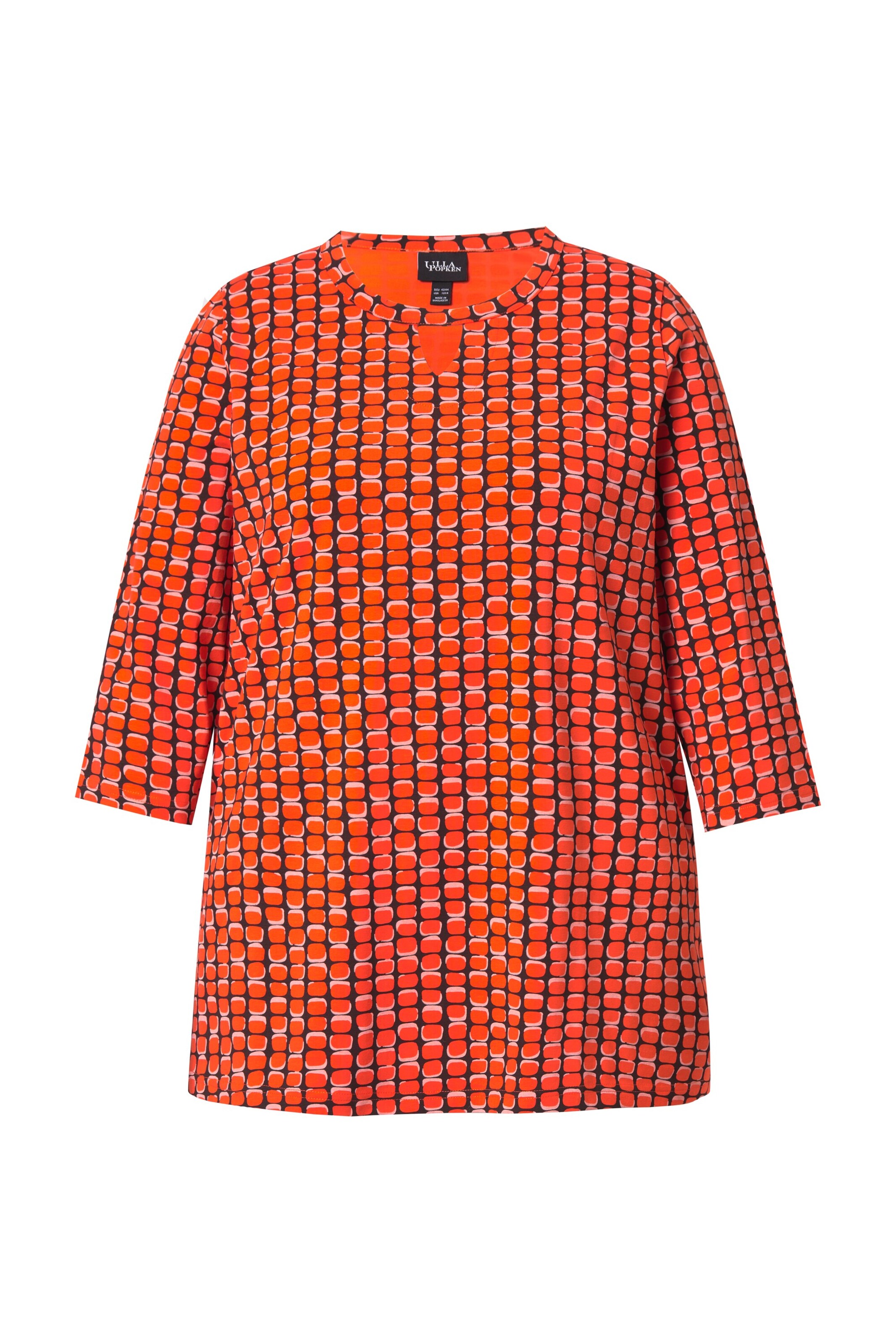 Ulla Popken Shirt in Orange: front