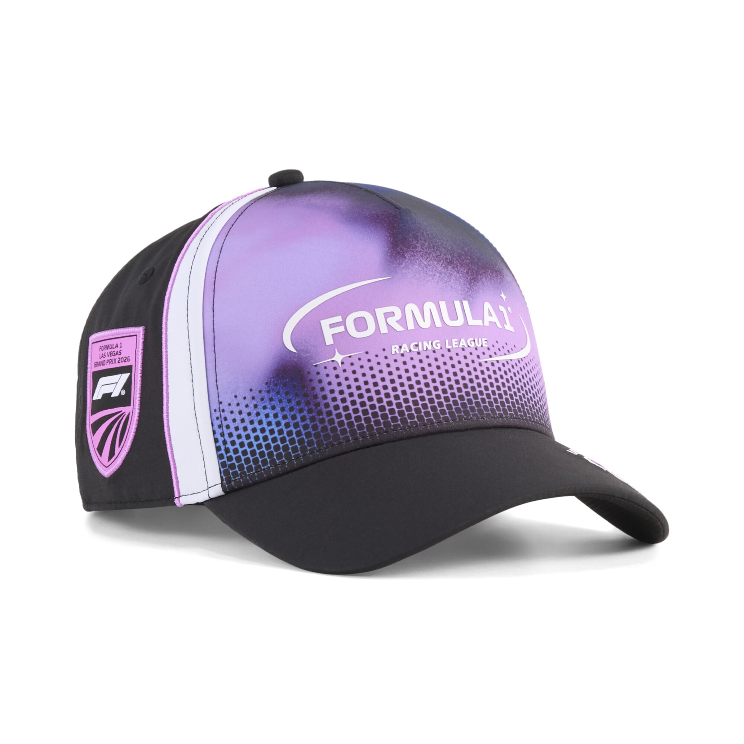 PUMA Sportcap 'F1® Vegas Special' in Schwarz: Vorderseite