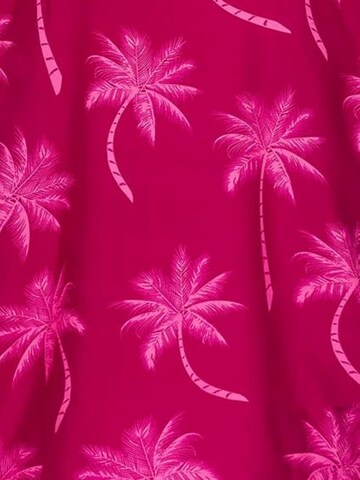 King Kameha Schal 'Palmshadow' in Pink