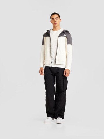 THE NORTH FACE Athletic Zip-Up Hoodie in White