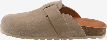 VERBENAS Clog in Beige: Vorderseite