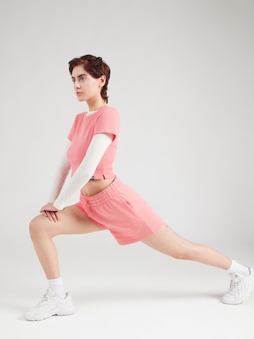 UNDER ARMOUR regular Παντελόνι φόρμας 'Rival' σε ροζ