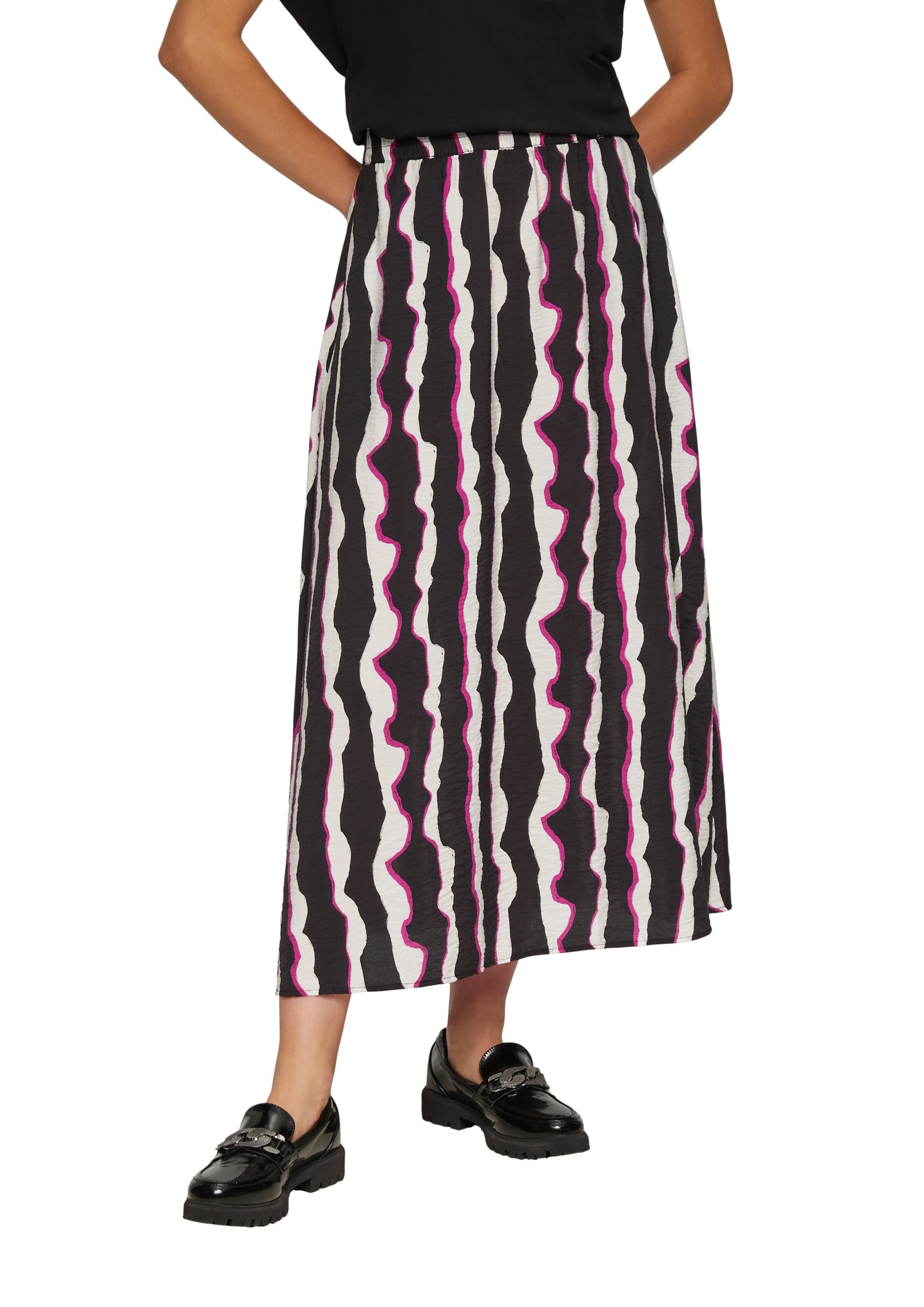 Jupe s.Oliver en noir : devant