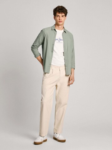 Coupe regular Chemise 'Marcel' Pepe Jeans en vert
