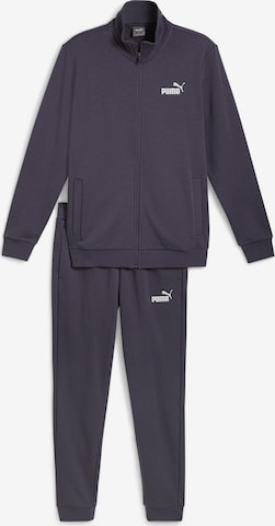 PUMA Trainingsanzug in Grau: Vorderseite