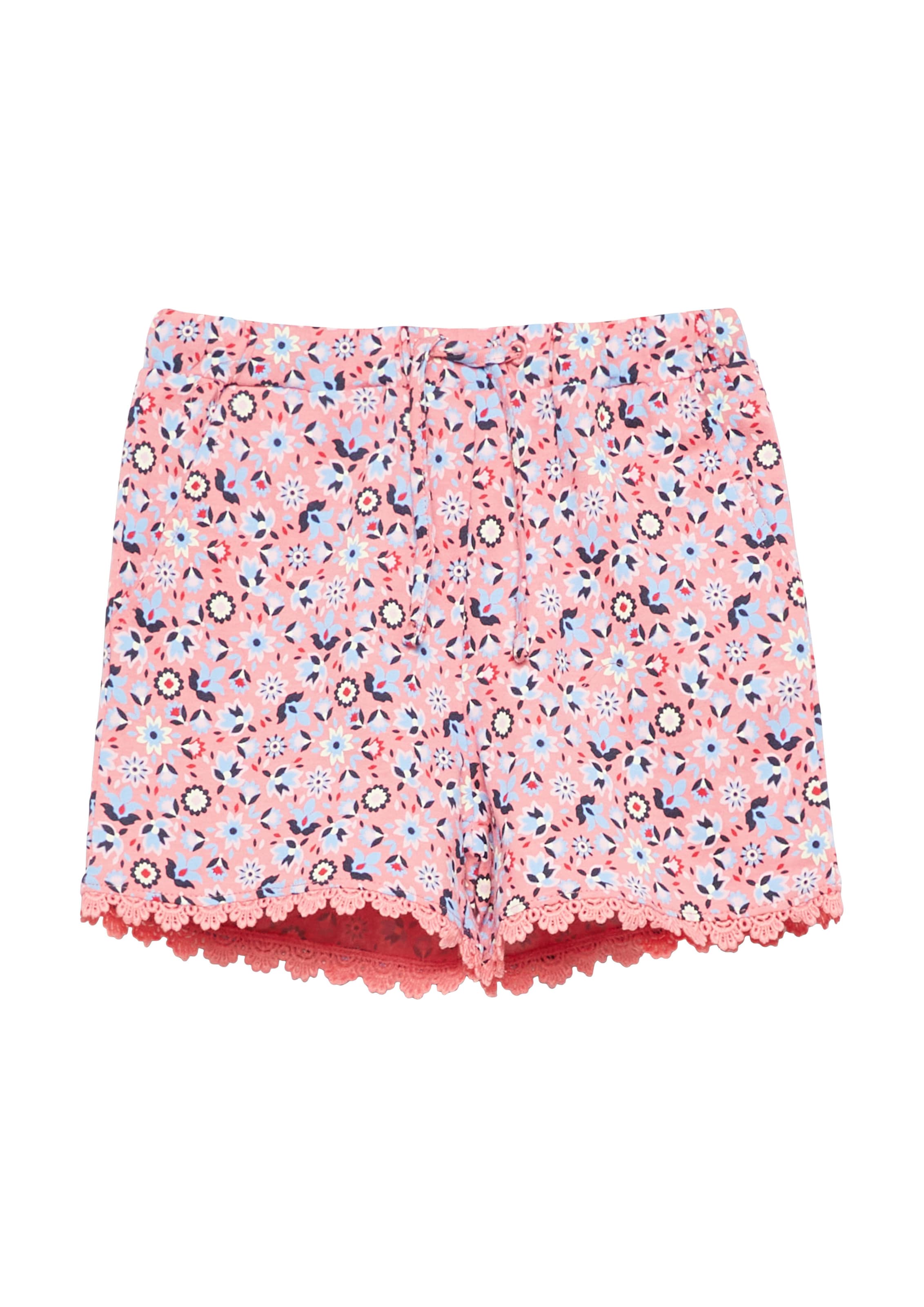 s.Oliver Wide Leg Shorts in Pink: Vorderseite