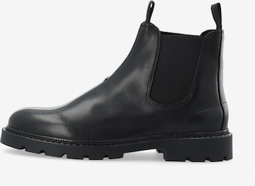 Chelsea Boots 'JEFF' Bianco en noir : devant