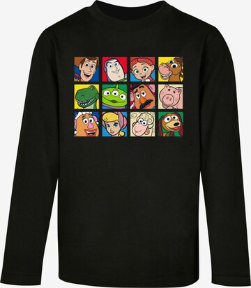 ABSOLUTE CULT Shirt 'Toy Story - Character Squares' in Black: front