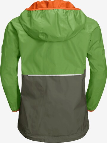 JACK WOLFSKIN Outdoorjas 'Rainy Days' in Groen