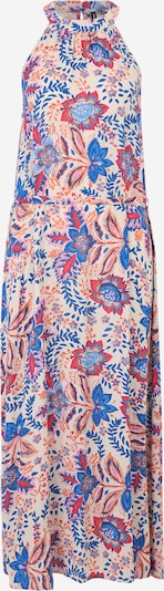 Vero Moda Petite Kleid 'JENNY' in blau / greige / dunkelorange / cranberry, Produktansicht