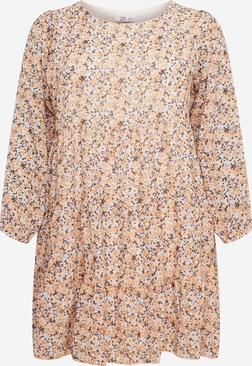 Rochie 'Agneta' Z-One pe bej / maro / alb, Vizualizare produs