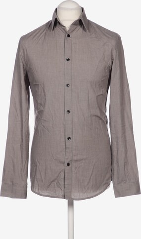 H&M Button Up Shirt in S in Grey: front