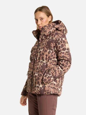 ZIENER Athletic Jacket 'TRAVA-Z' in Brown