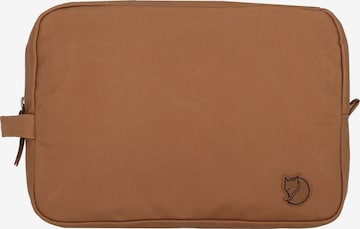 Fjällräven Toiletry Bag in Brown: front