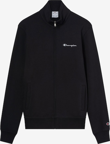 Champion Authentic Athletic Apparel Sweat jacket in Black: front