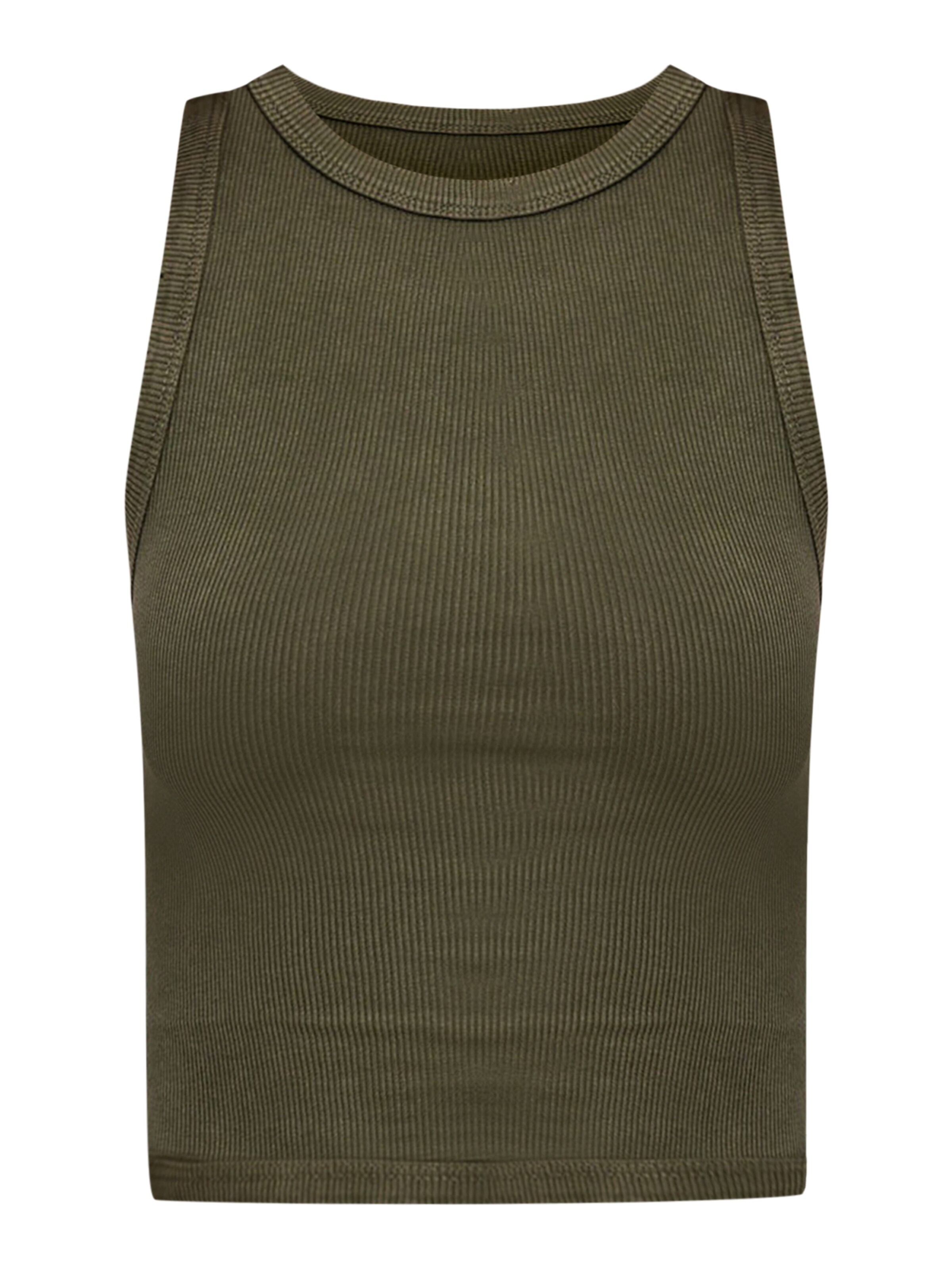 No Matter What Top in Green: front