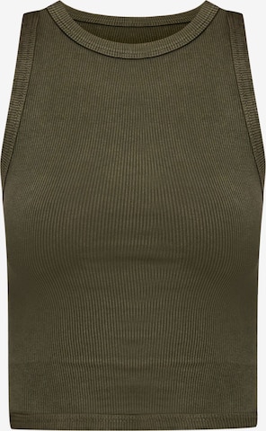 No Matter What Top in Green: front