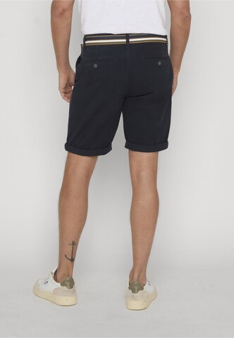 INDICODE JEANS - Regular Calças chino 'Royler' em azul